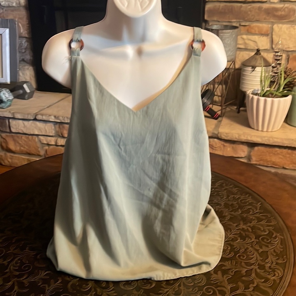 Super cute olive green cami